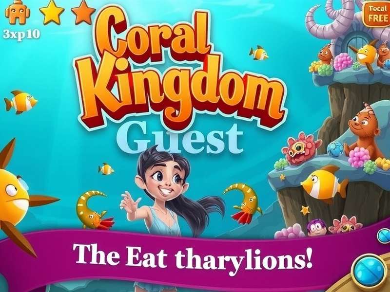 Coral Kingdom Quest Ocean Adventure Coral Kingdom Quest Game Screenshot